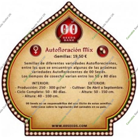 Auto Mix Feminized Marijuana Strain by OO Seeds For Sale Online at Cannabis Seeds Outlet