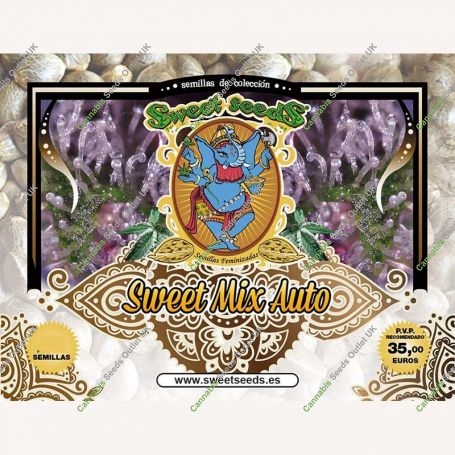 Mix Automatic Feminized Marijuana Strain by Sweet Seeds For Sale Online at Cannabis Seeds Outlet