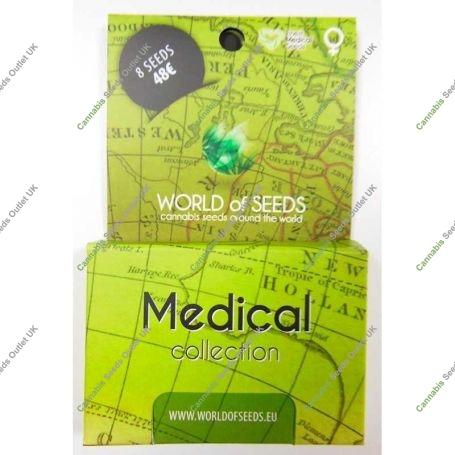 Medical Collection Feminized Marijuana Strain by World of Seeds For Sale Online at Cannabis Seeds Outlet
