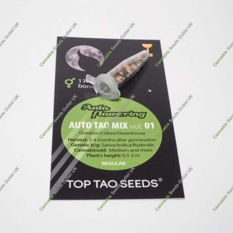 Tao Mix No.1 Auto Regular Marijuana Strain by Top Tao For Sale Online at Cannabis Seeds Outlet