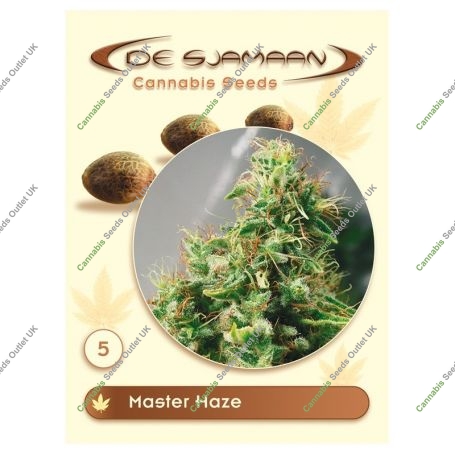 Master Haze Regular Marijuana Strain by De Sjamaan Seeds For Sale Online at Cannabis Seeds Outlet