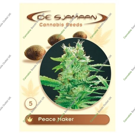 Peace Maker Regular Marijuana Strain by De Sjamaan Seeds For Sale Online at Cannabis Seeds Outlet