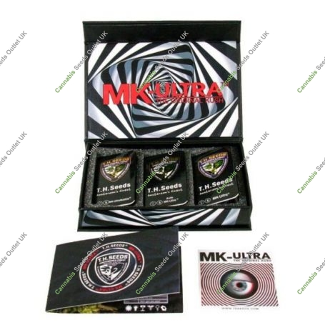 MK Ultra Kush Mind Control Box Set Marijuana Strain by TH Seeds For Sale Online at Cannabis Seeds Outlet