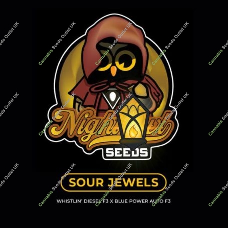 Sour Jewels Auto Feminized Marijuana Strain by Night Owl Seeds For Sale Online at Cannabis Seeds Outlet