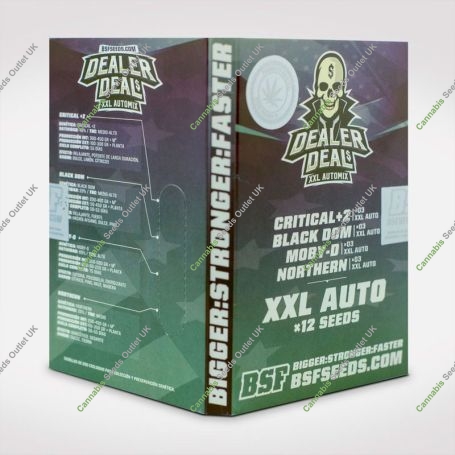 Psycho XXL Automix Marijuana Strain by Bigger Stronger Faster For Sale Online at Cannabis Seeds Outlet