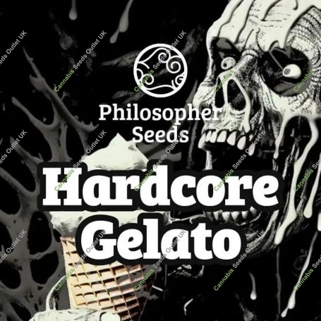 Hardcore Gelato Marijuana Strain by Philosopher Seeds For Sale Online at Cannabis Seeds Outlet