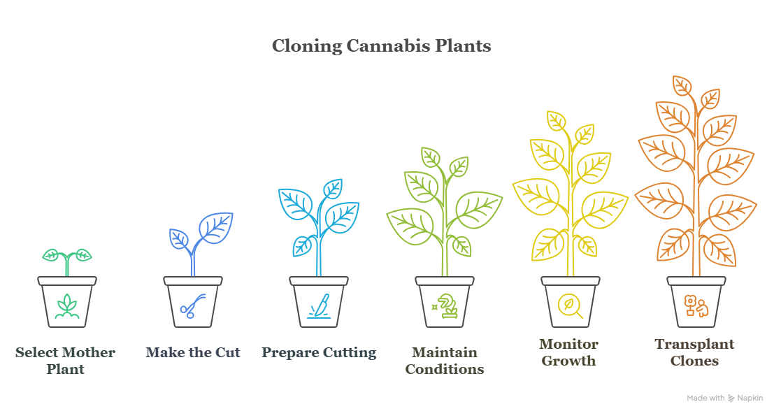 Step-by-step Guide to Clone Cannabis Plants