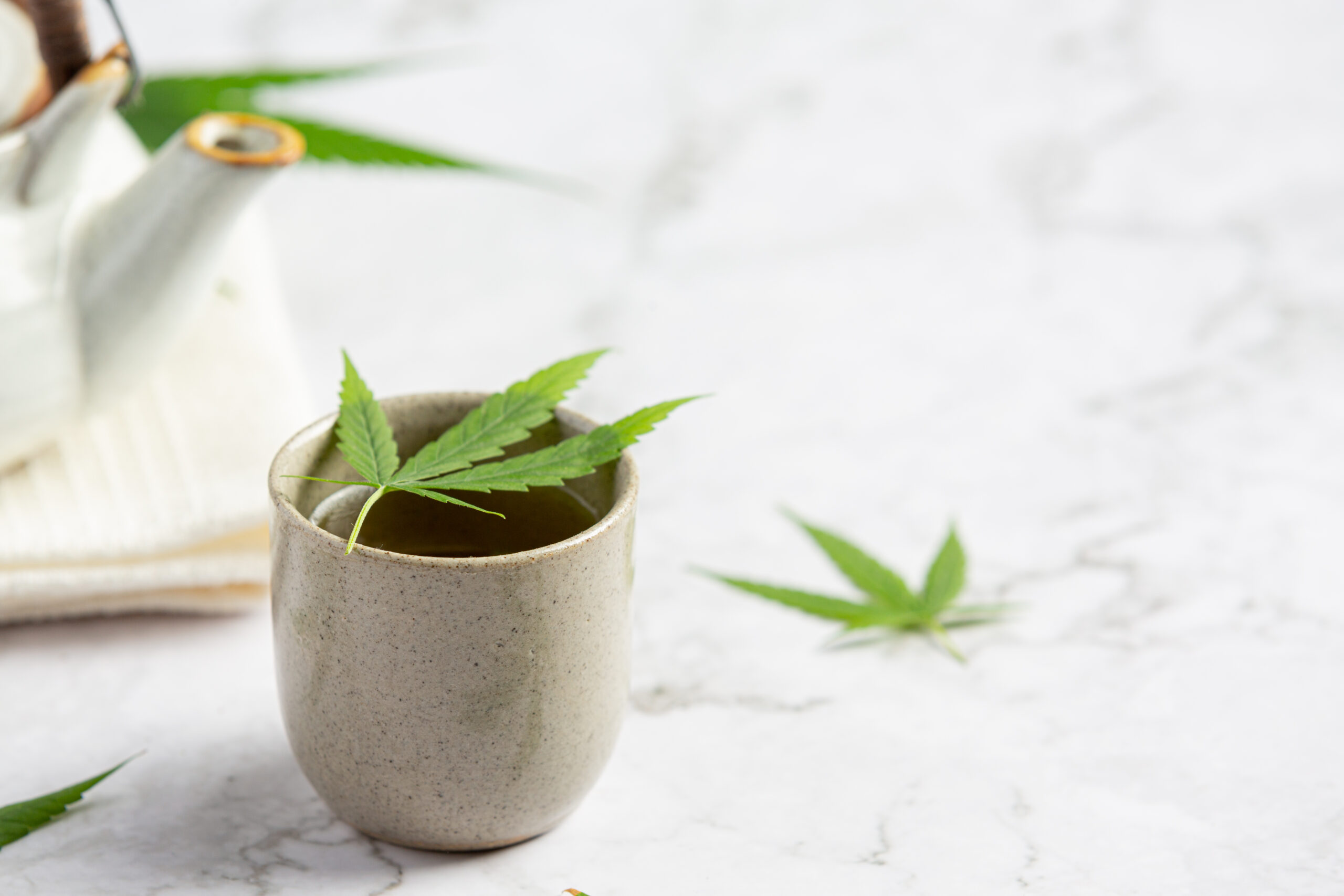 Cannabis Infused Drink in a Cup