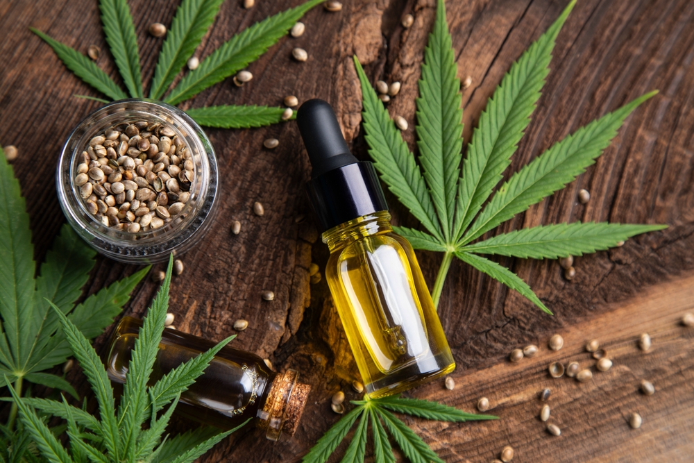 Cannabis Oil in a Bottle